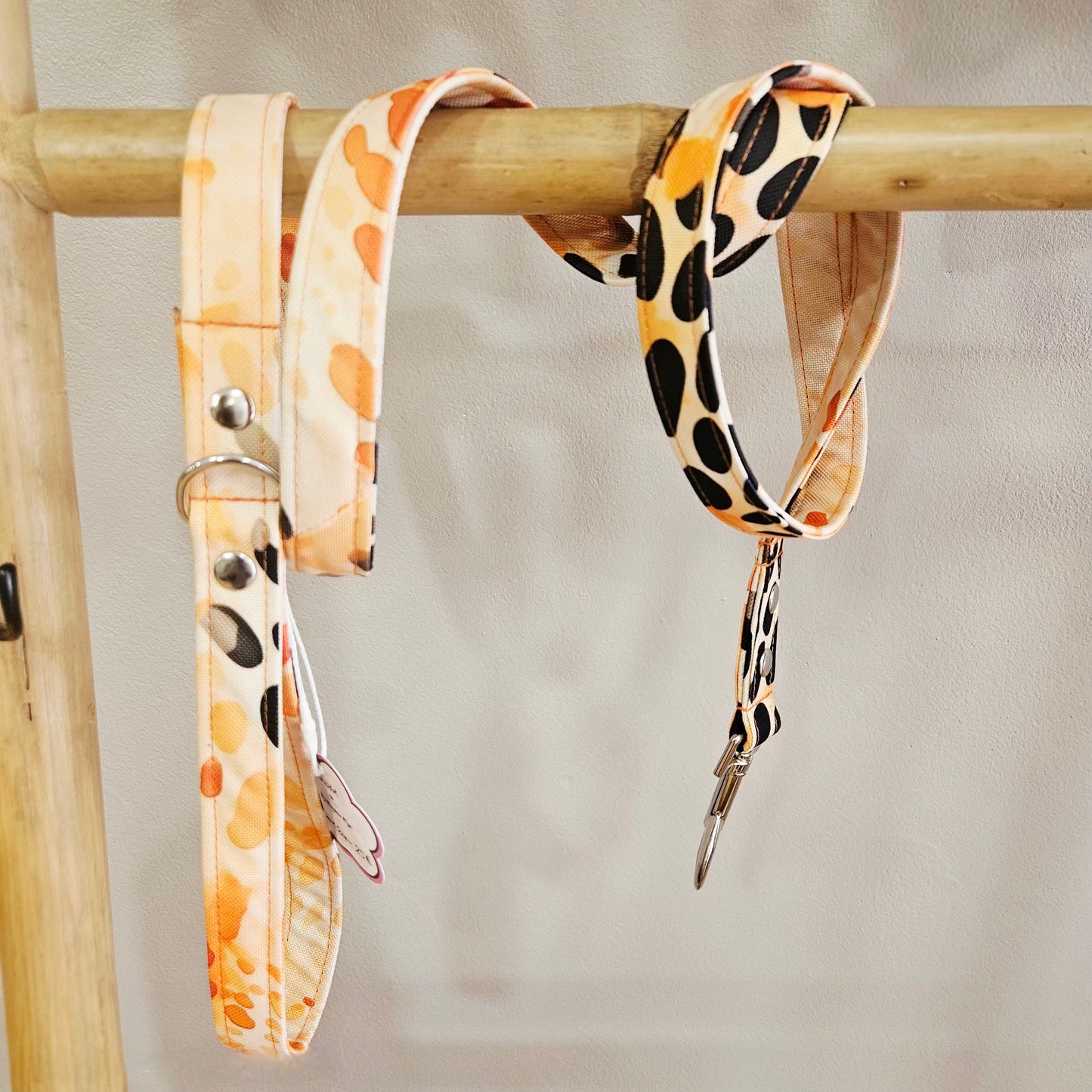 Laisse en tissu – Collection Léo Punch