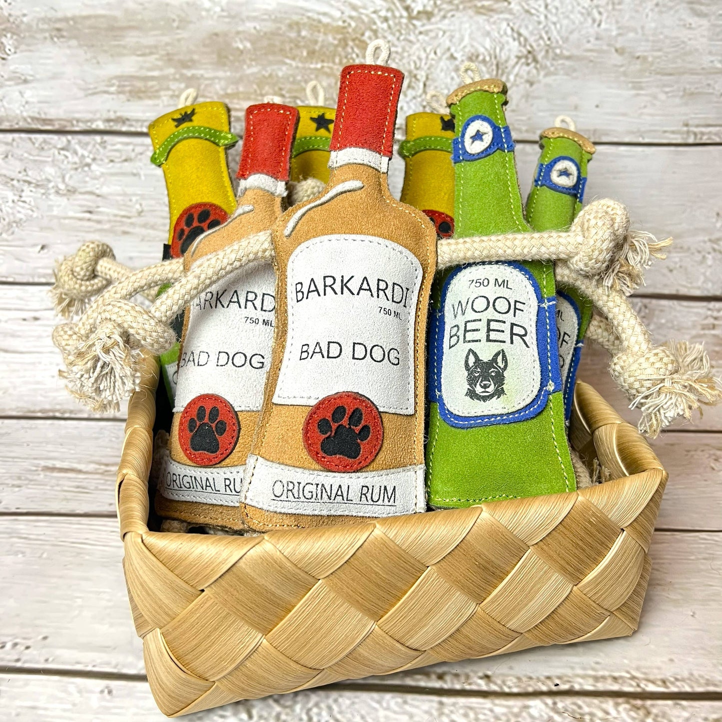 Bouteille de champagne - Jouet pour chien