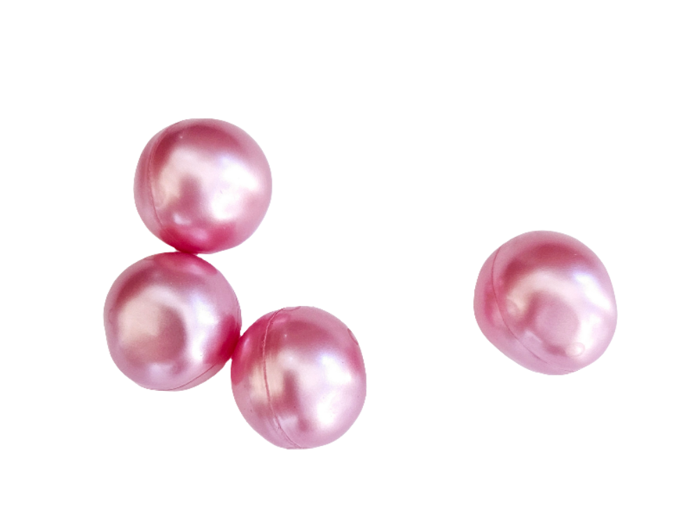 Perle de bain ronde Rose