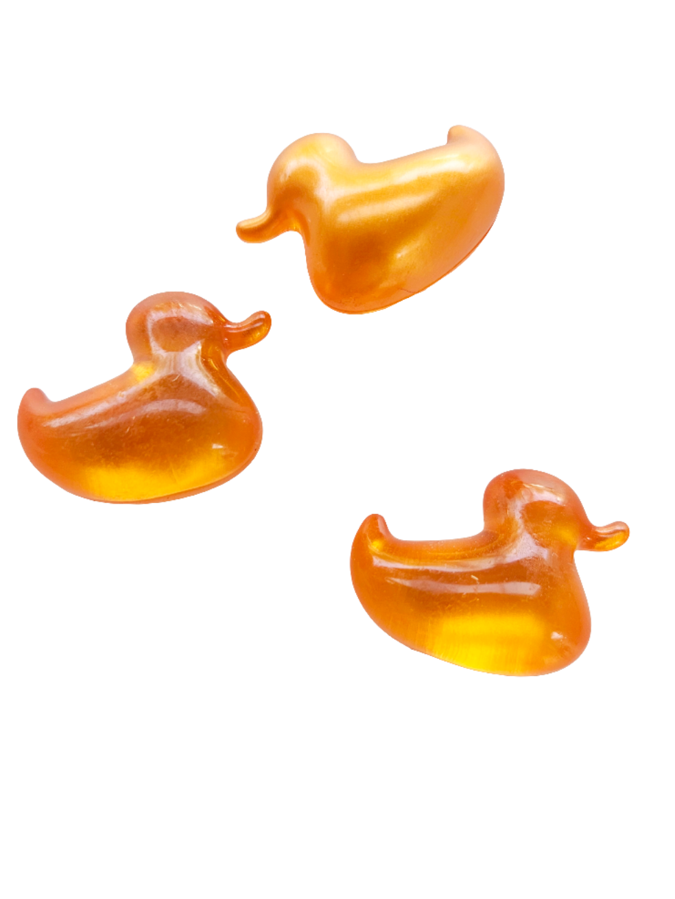 Perle de bain Canard Abricot