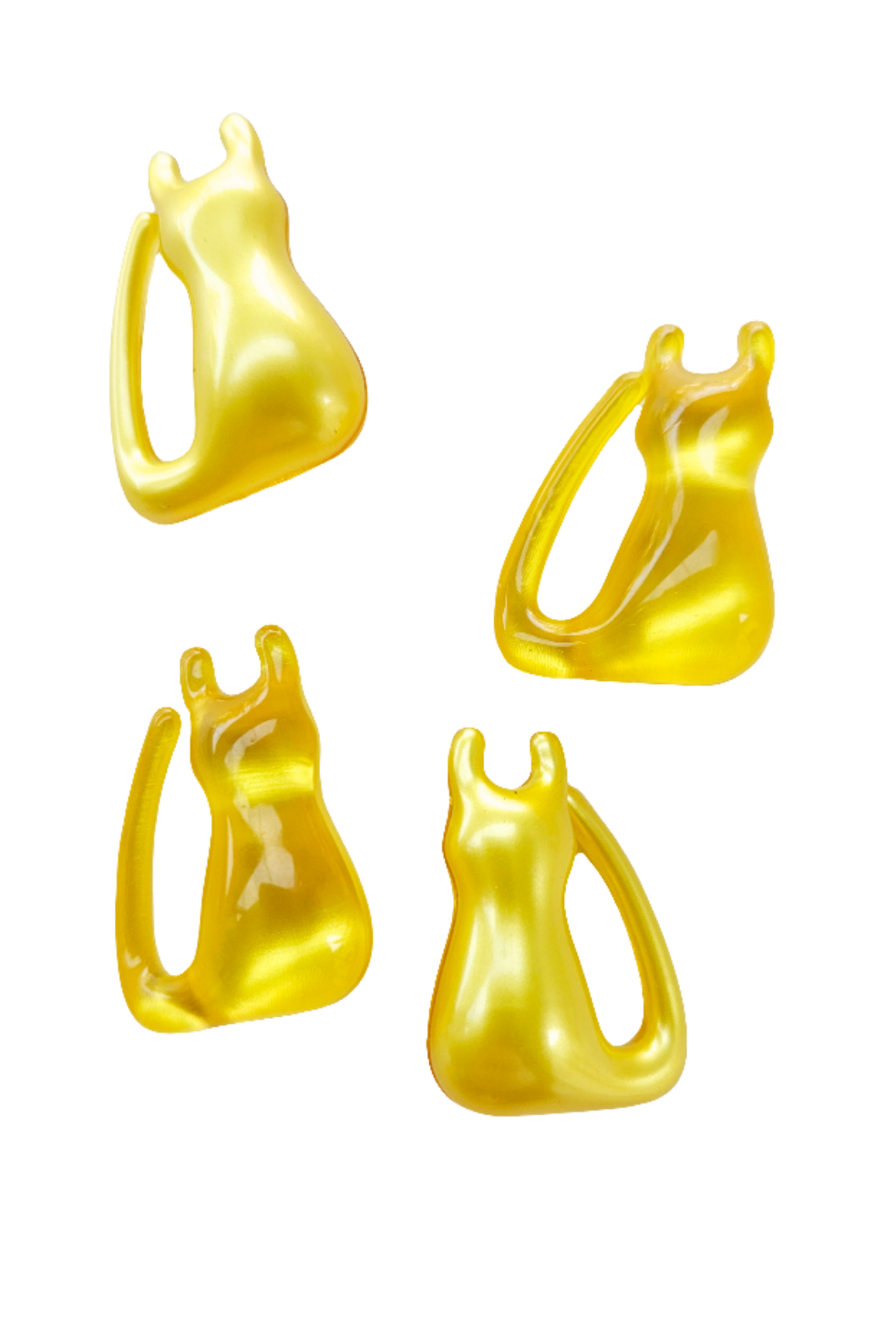 Perle de bain Chat Vanille