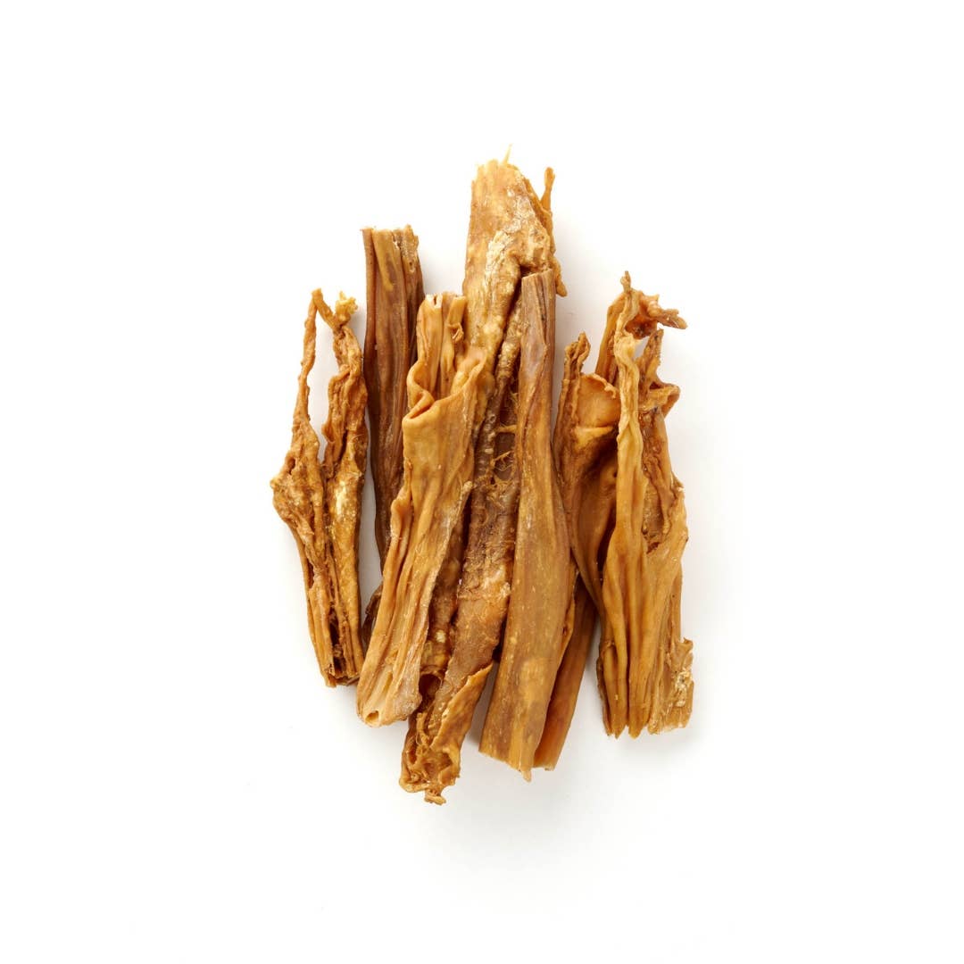 Peau de lapin roulée - mastication gourmande pour chien à l'unité