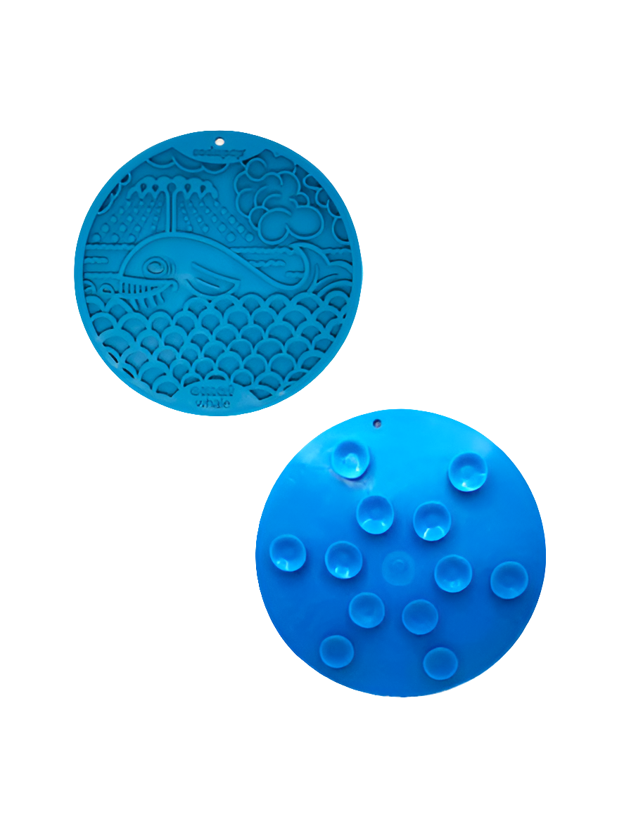 Tapis de léchage pour chien et chat - Baleine