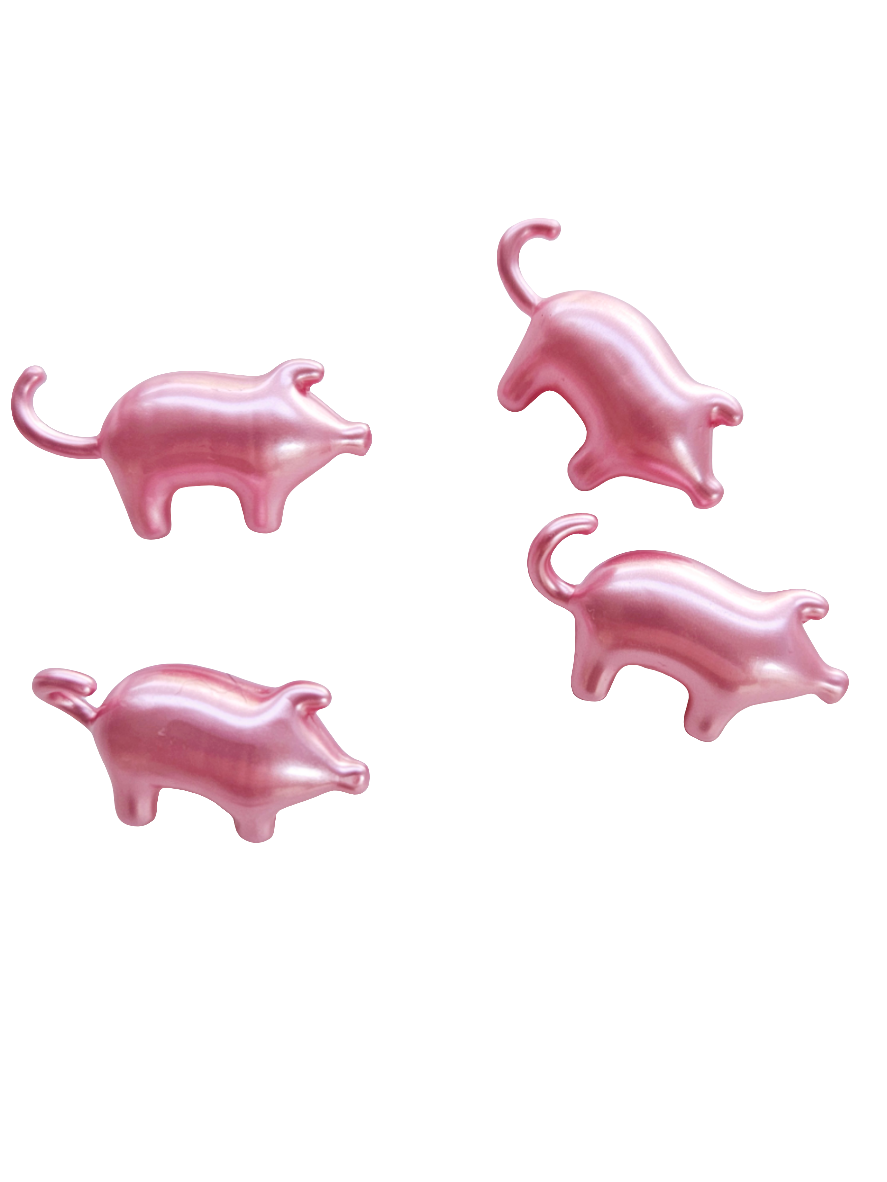 Perle de bain Cochon Rose