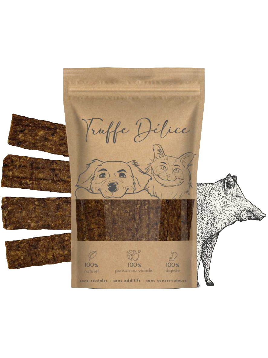 Lamelles de sanglier - 100g