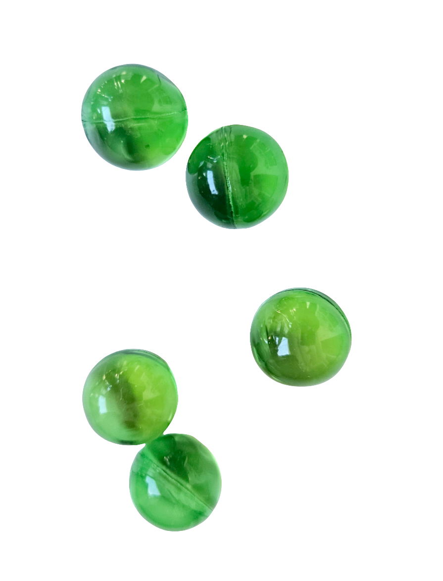 Perle de bain ronde Pomme