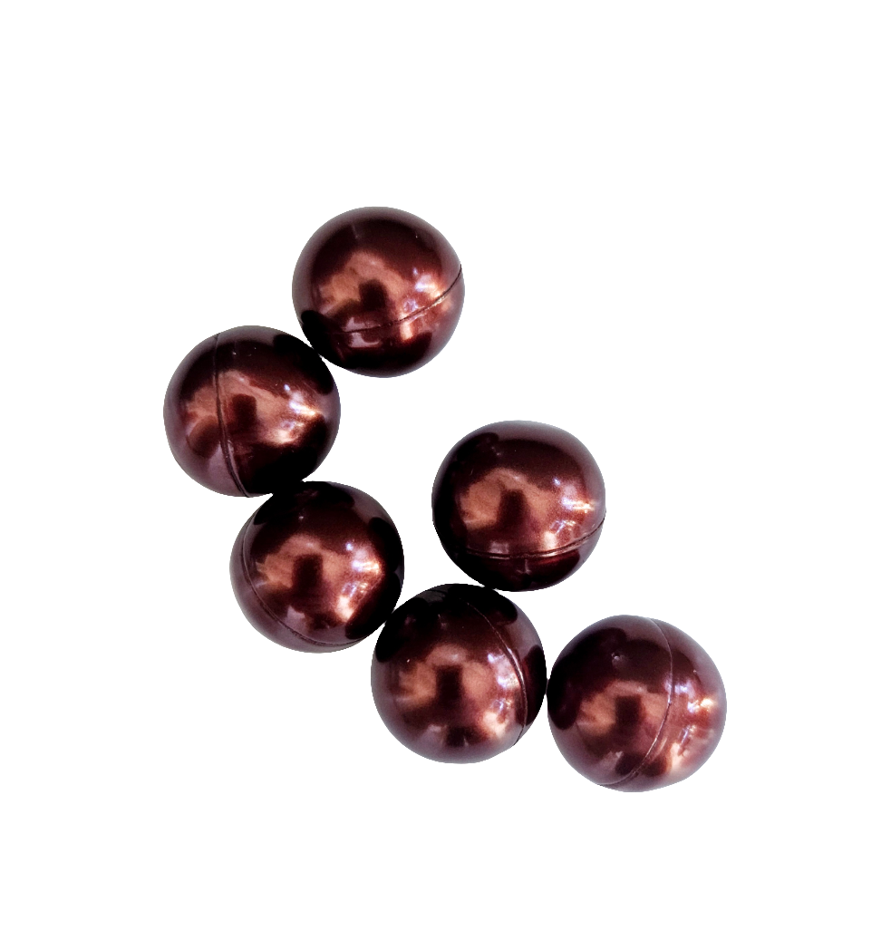Perle de bain ronde Vanille des Îles