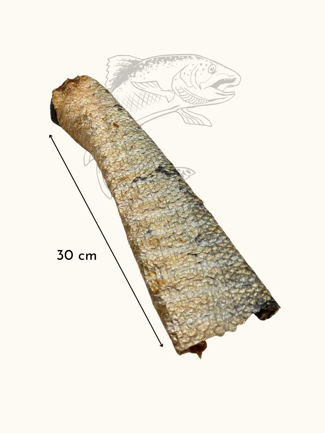 Peaux de saumon à la chair fondante - 100g