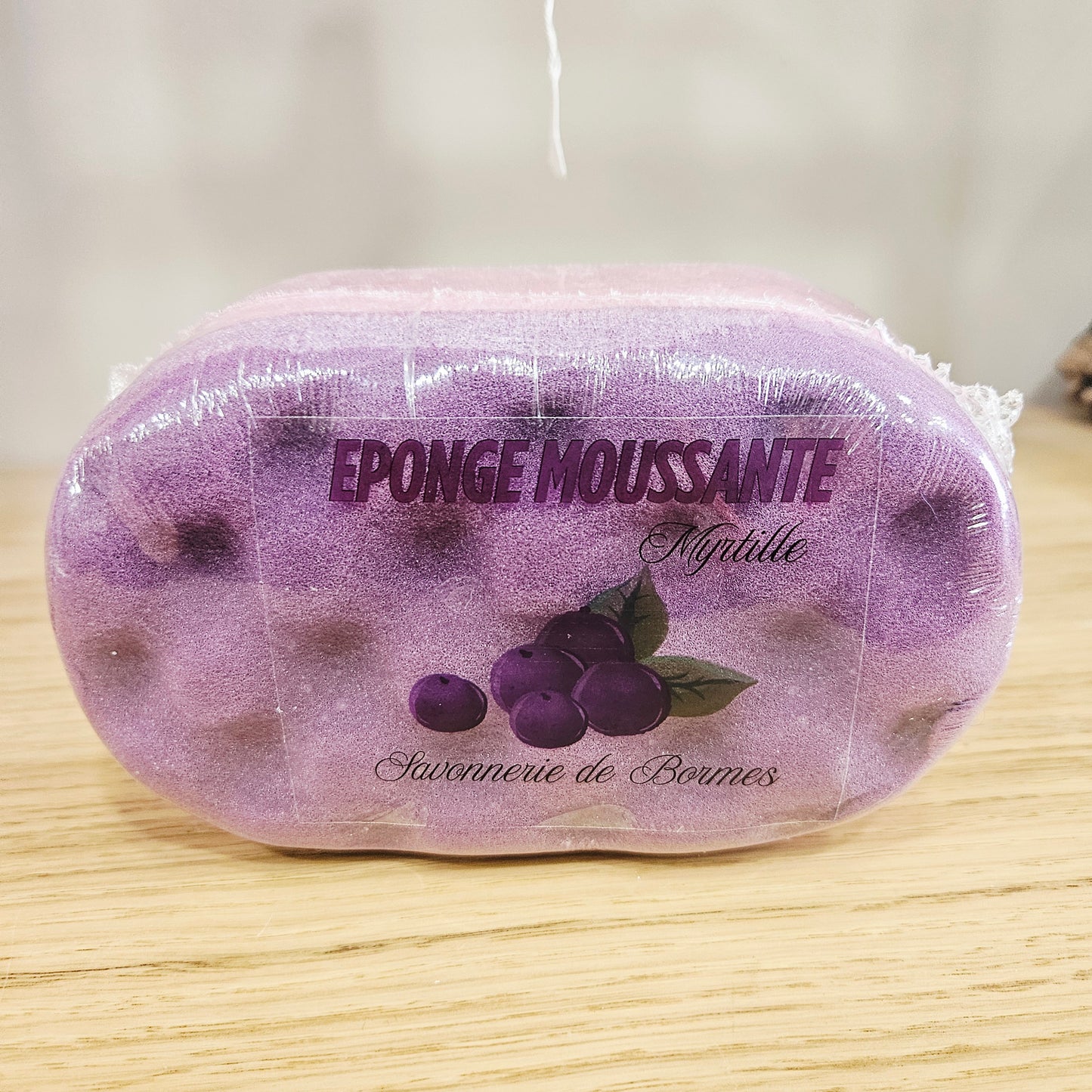 🫐✨ Éponge Moussante – Myrtille
150 g