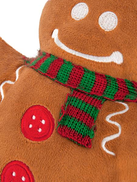 Peluche pain d’épices - jouet pour chien