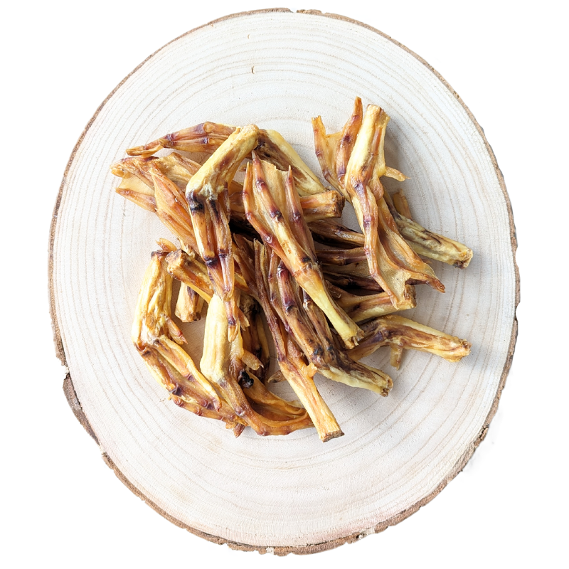 Pattes de canard - mastication gourmande pour chien - 500g