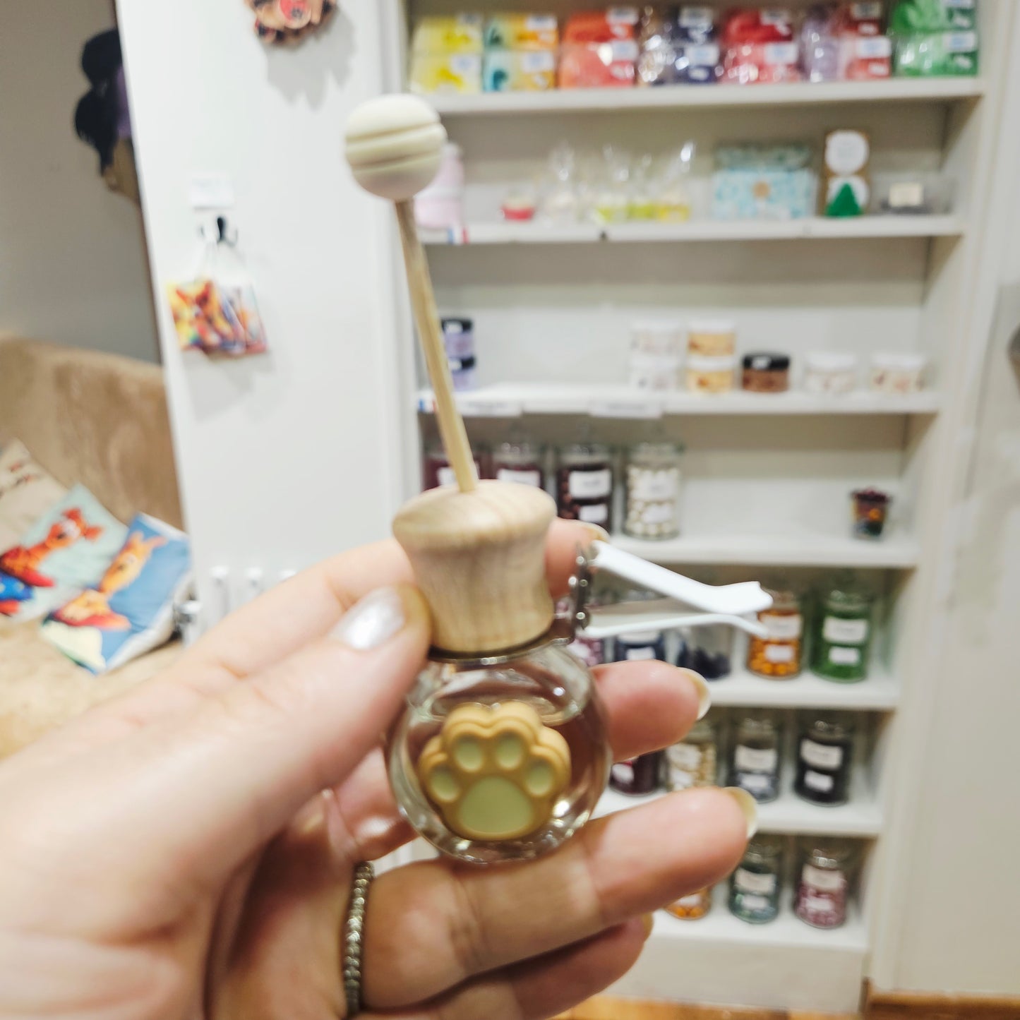 Diffuseur parfumé pour voiture “Empreinte de patte”