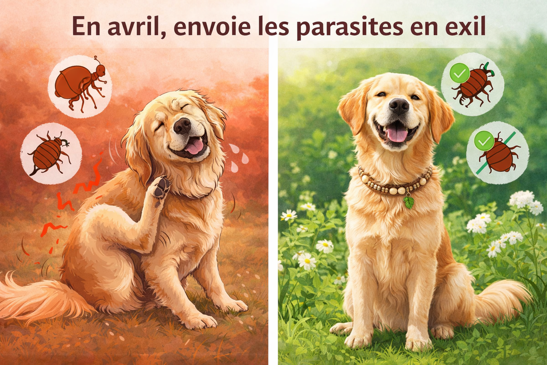 🐾 Puces et tiques : comment bien protéger son chien (et pourquoi la prévention est essentielle)