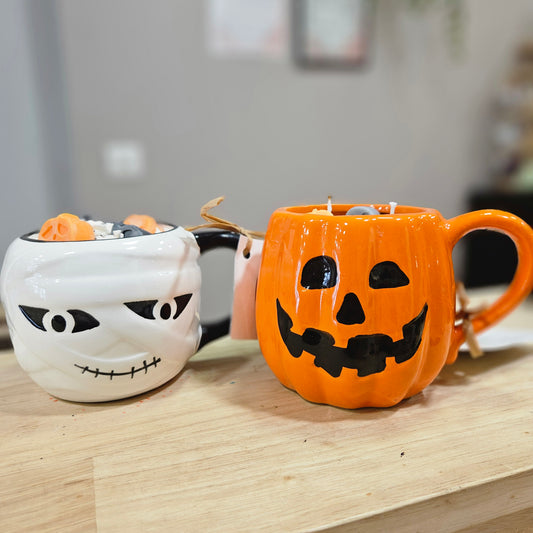 Bougies gourmandes d'halloween