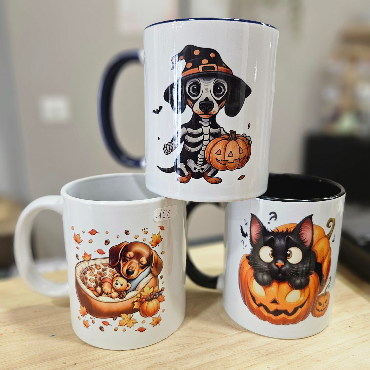 Mug Chien et Chat – Collection Automne & Halloween