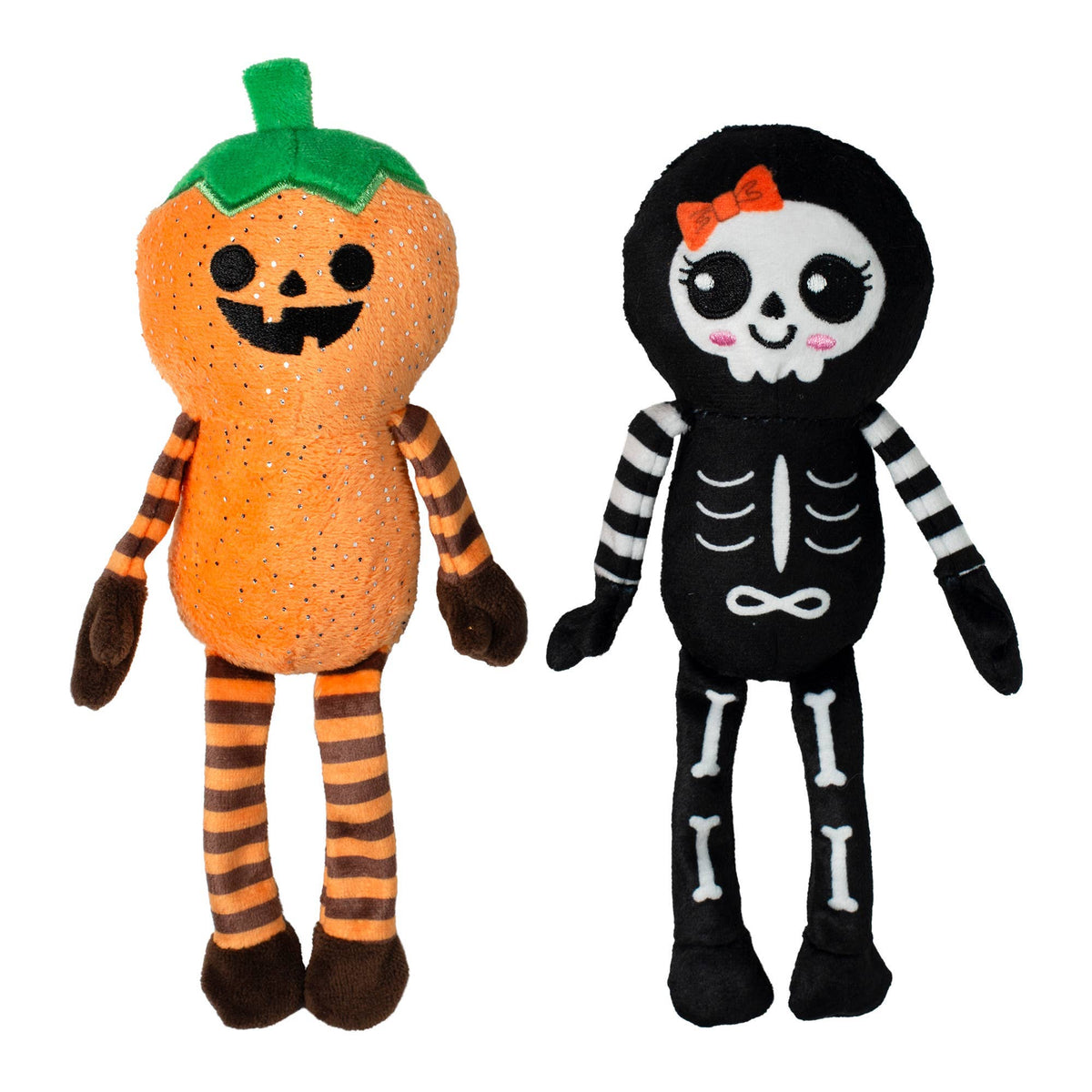 Oh My Gourd! – Lot de 2 peluches Halloween pour chien
