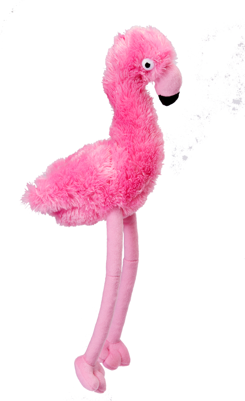 Flamant rose - jouet pour chien