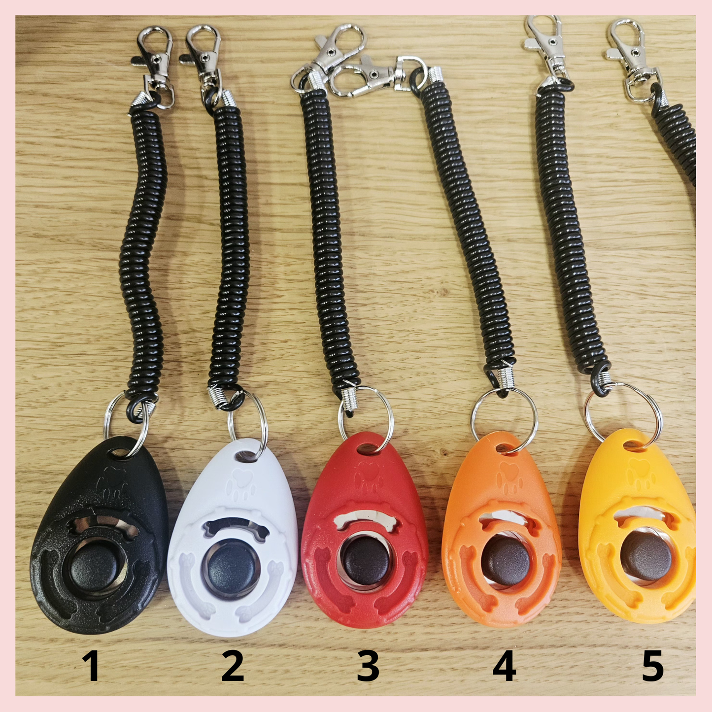 Clicker de dressage pour chien