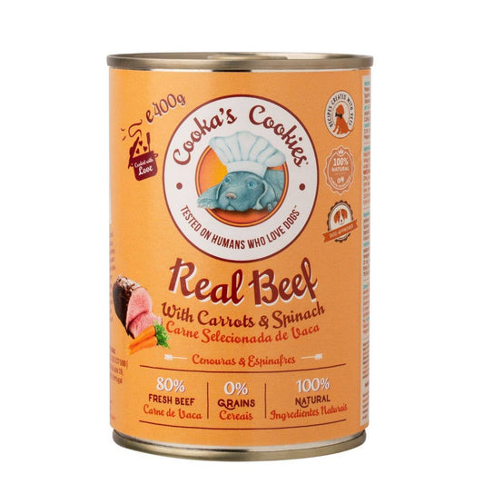 Real Beef – Repas complet au bœuf pour chien 400 g