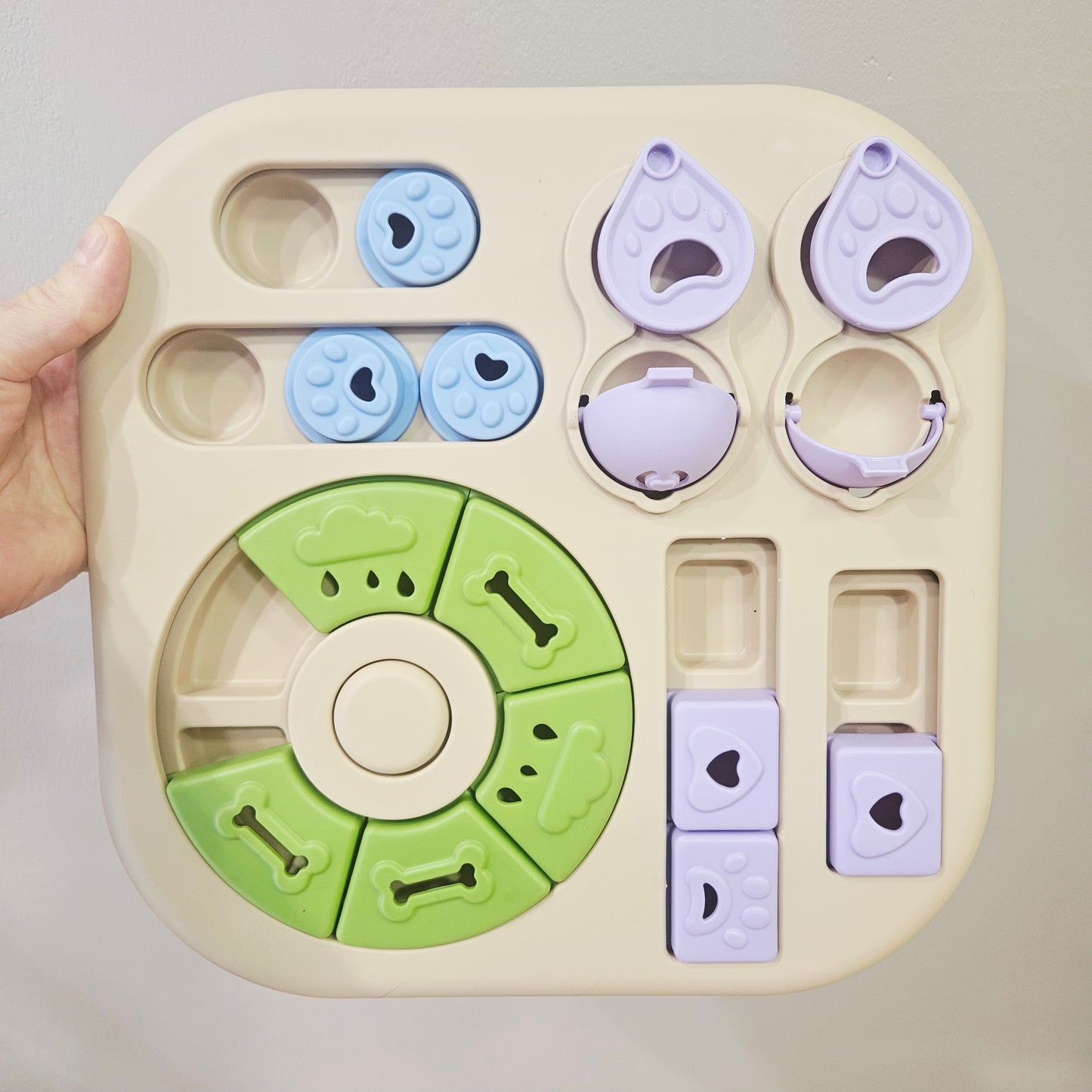 Puzzle interactif pour chien