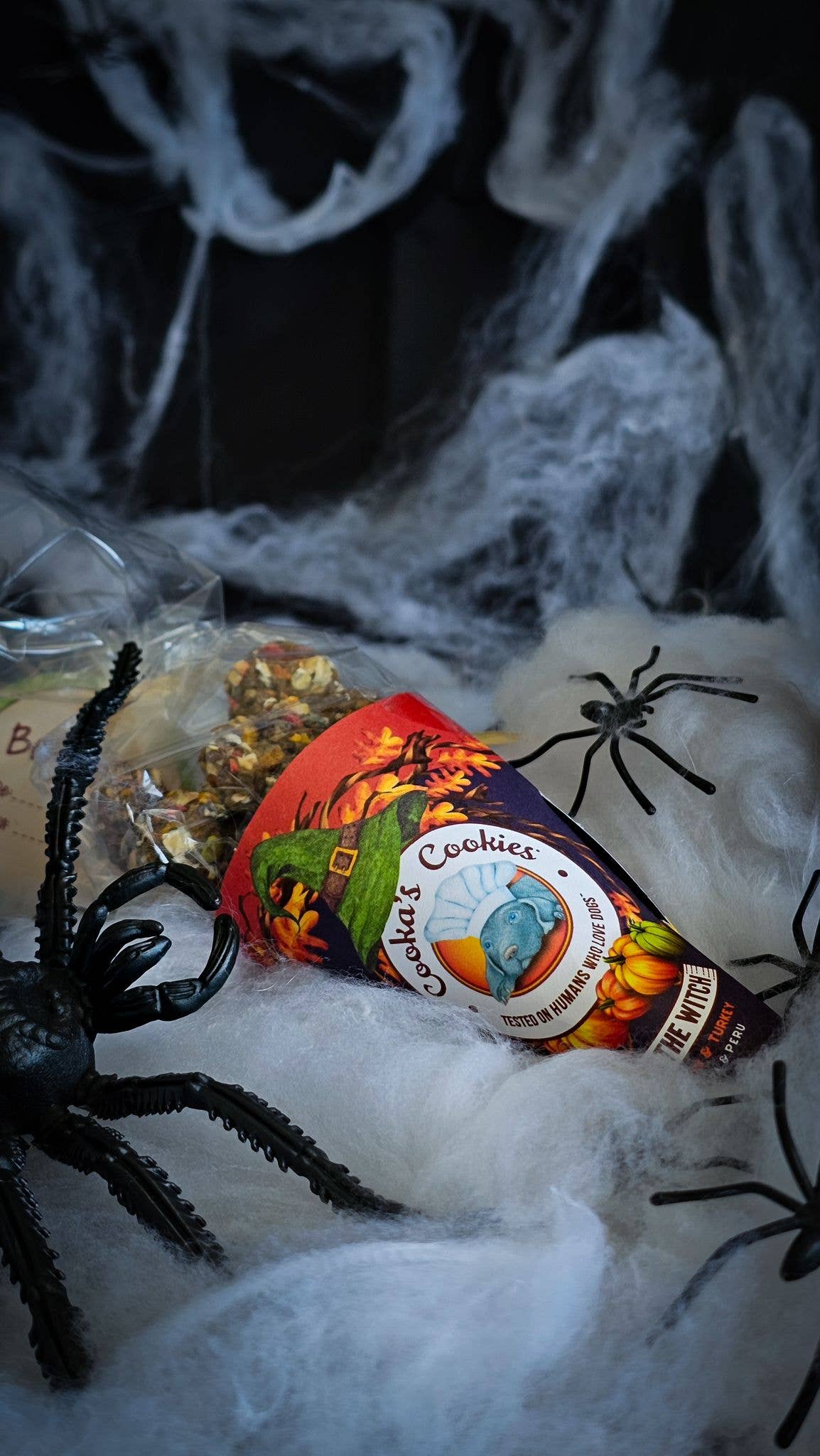 Halloween - Friandises à la dinde et à la citrouille Kiss the Witch