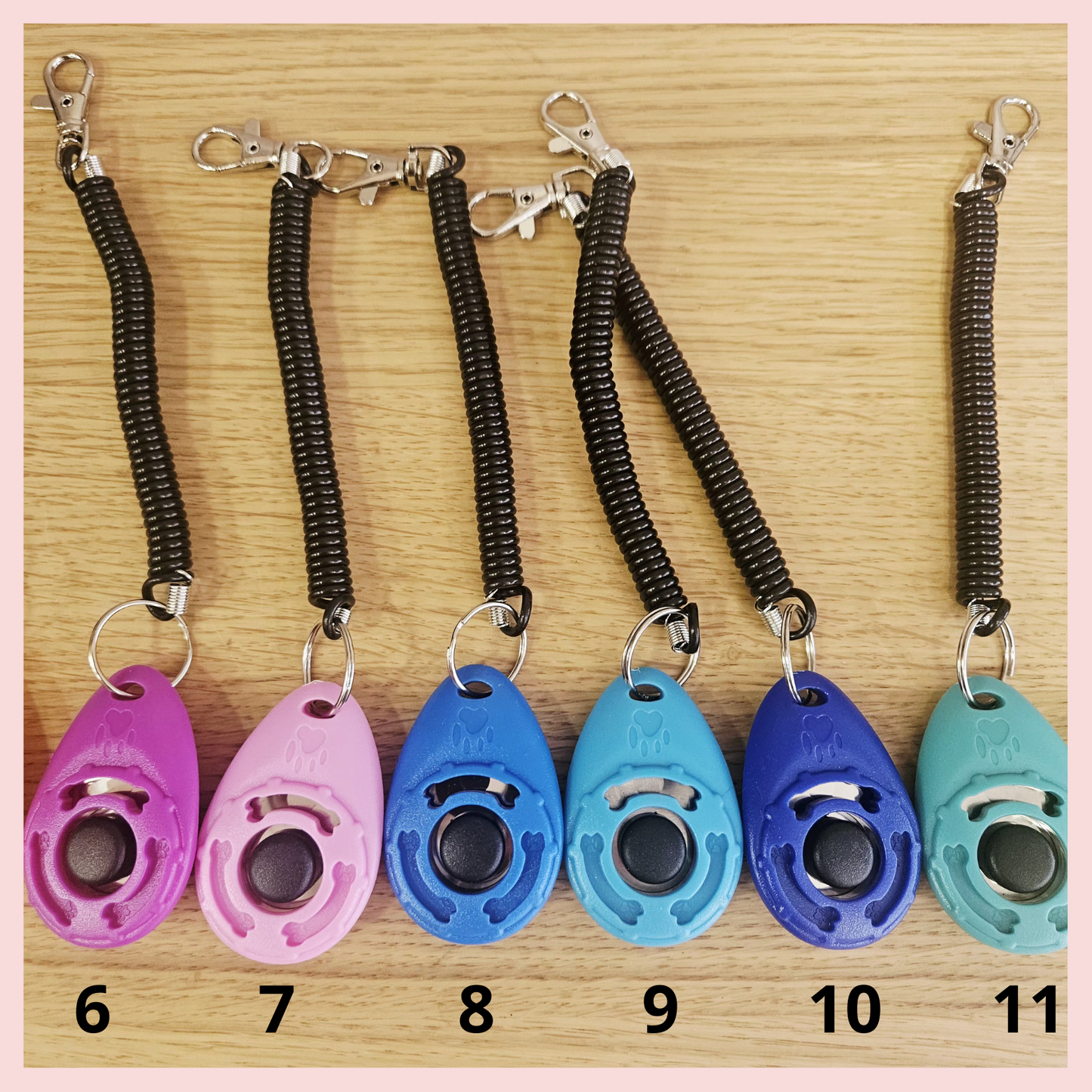 Clicker de dressage pour chien