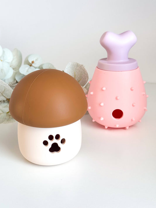 🍄🦴 Jouets d'occupation – Champignon & Os