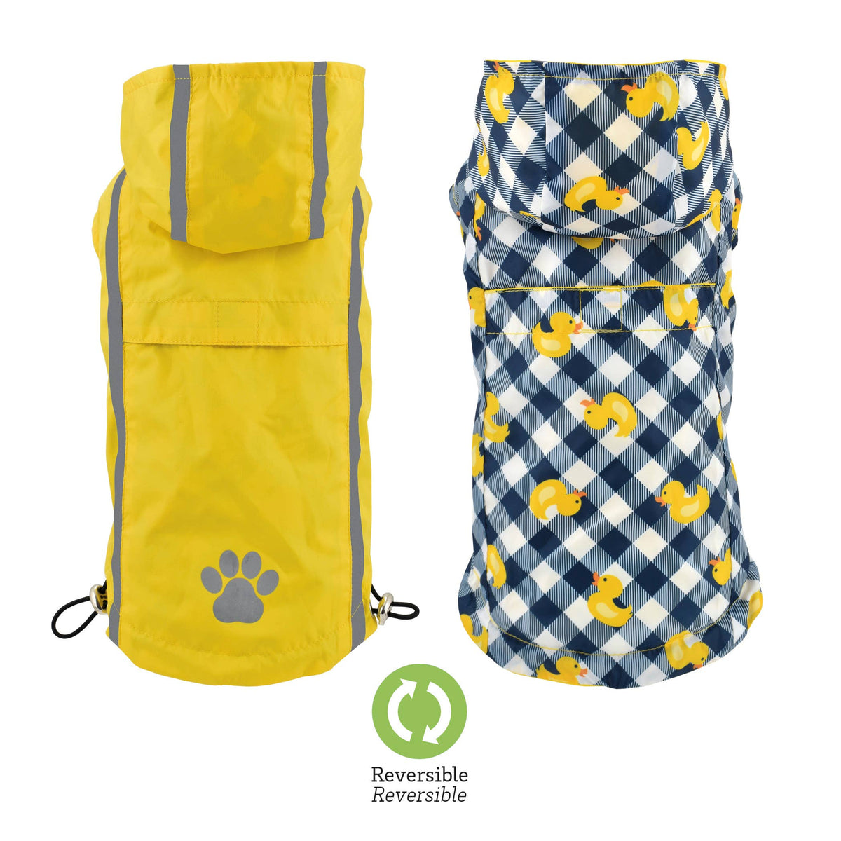 Imperméable réversible jaune - Canard