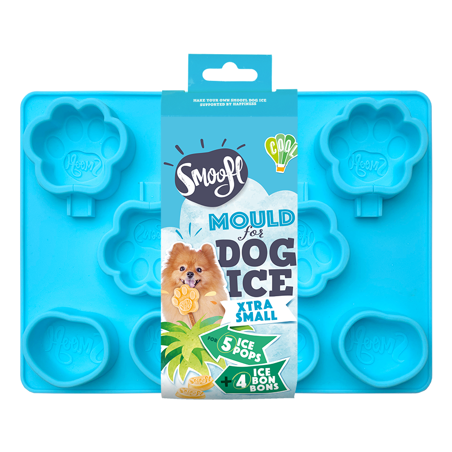 Moule en silicone extra petit pour glace de chien