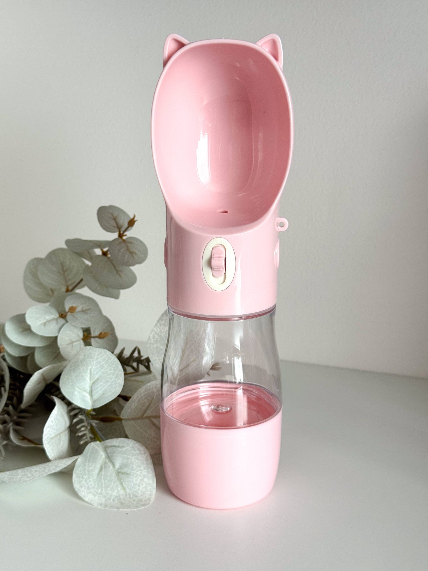 Bouteille d'eau pour animaux de compagnie Cute Ears, bouteille d'eau pour chien