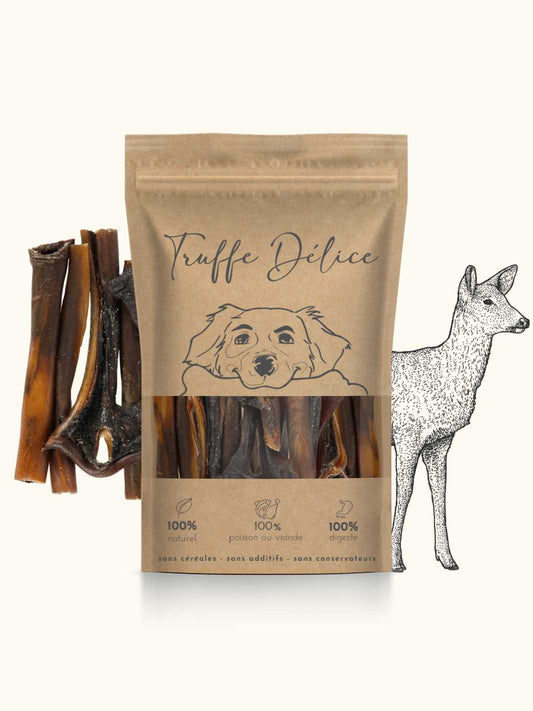 🦌 Peau de biche – Friandise naturelle à mâcher pour chien