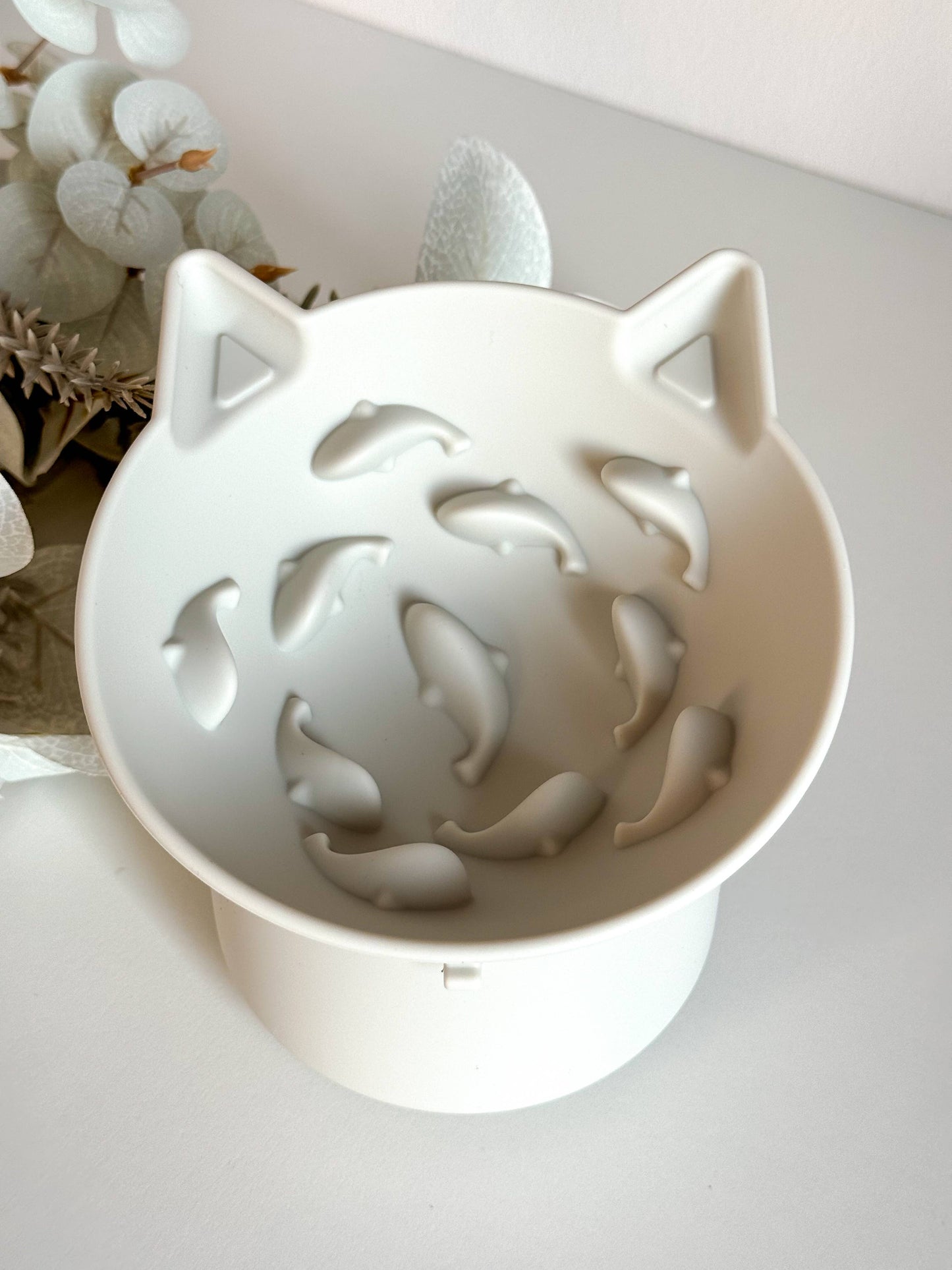 🐱 Gamelle anti-glouton “Cat” – Pour chats et petits chiens