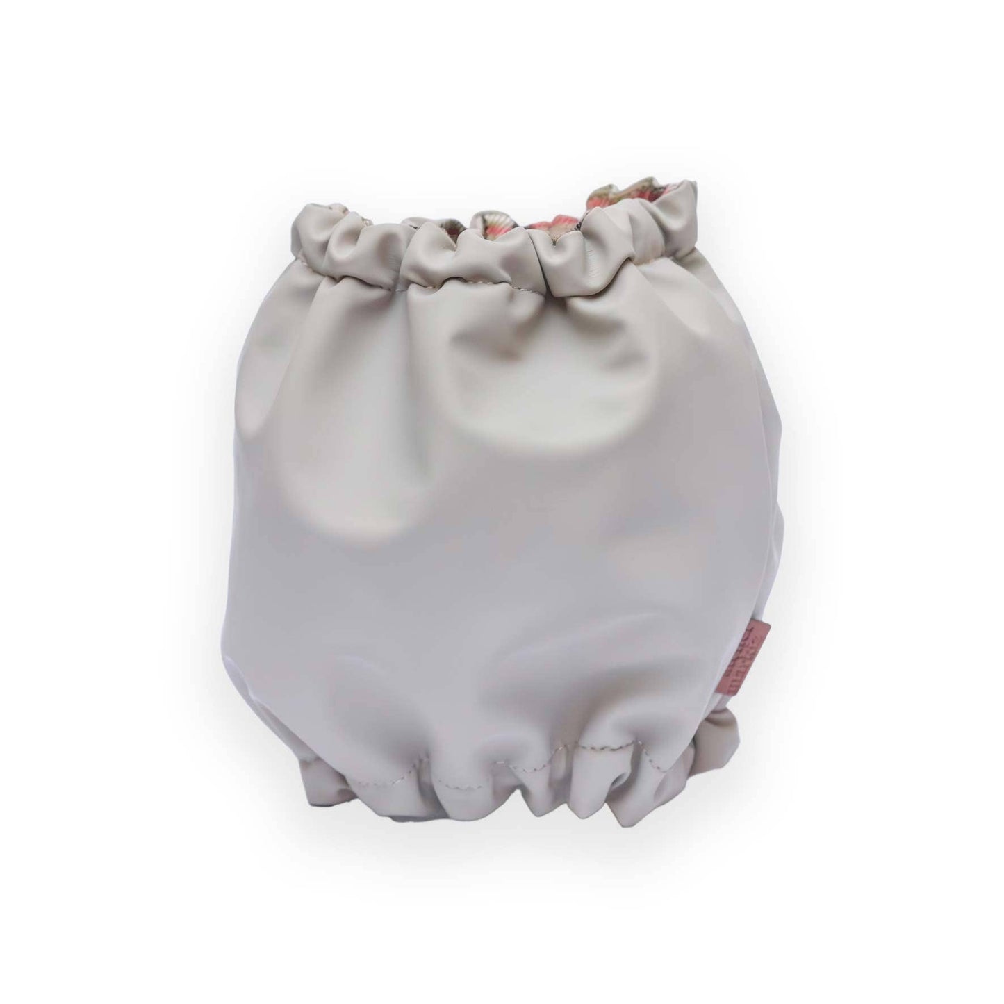 Snood Imperméable Réversible Logan pour chien – Beige Ciré & Carreaux