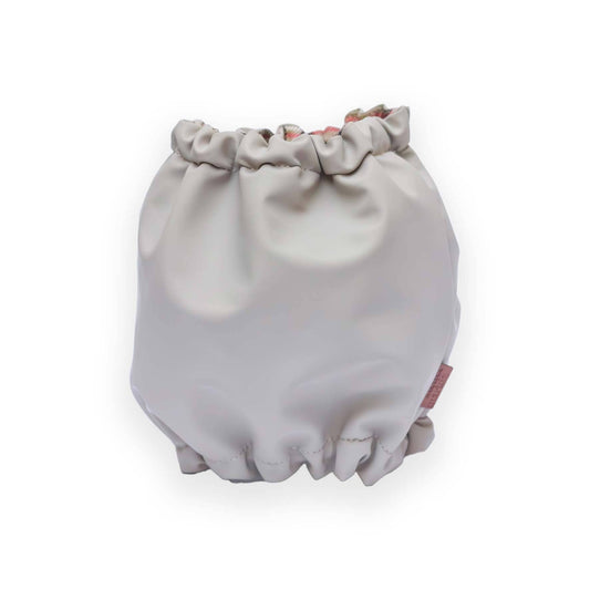 Snood Imperméable Réversible Logan pour chien – Beige Ciré & Carreaux