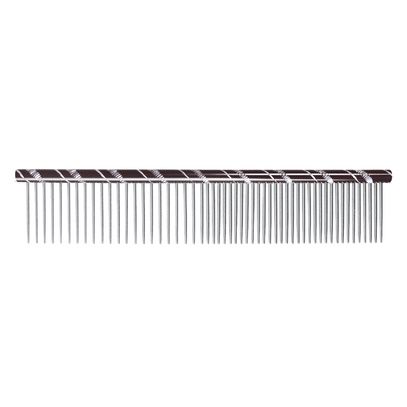 Peigne double en acier fantaisie