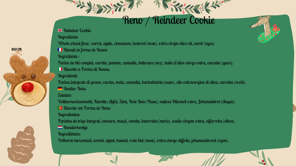 ⭐ Biscuits de Noël Artisanaux pour Chien – Vendus à l’unité