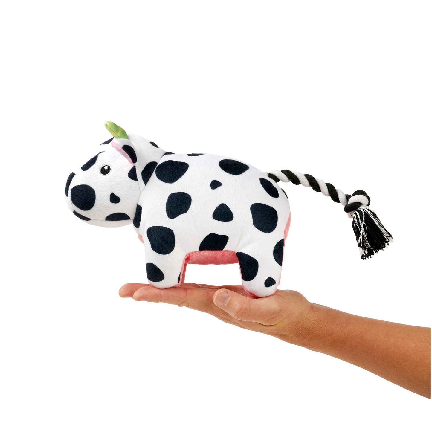 Huggles Vache – Jouet interactif pour chien