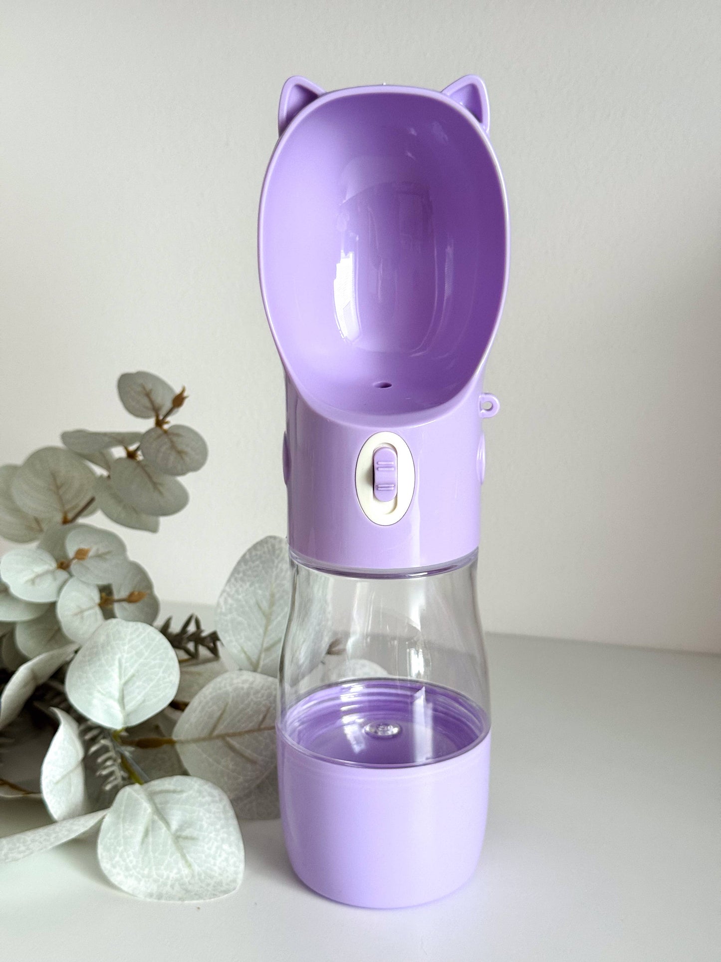 Bouteille d'eau pour animaux de compagnie Cute Ears, bouteille d'eau pour chien