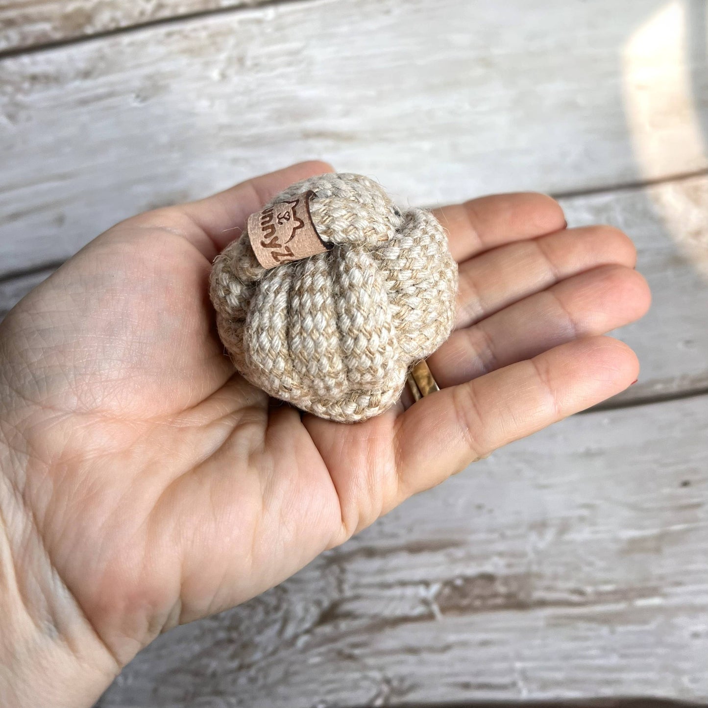 La Mini Rope Ball pour petits chiens 🏐