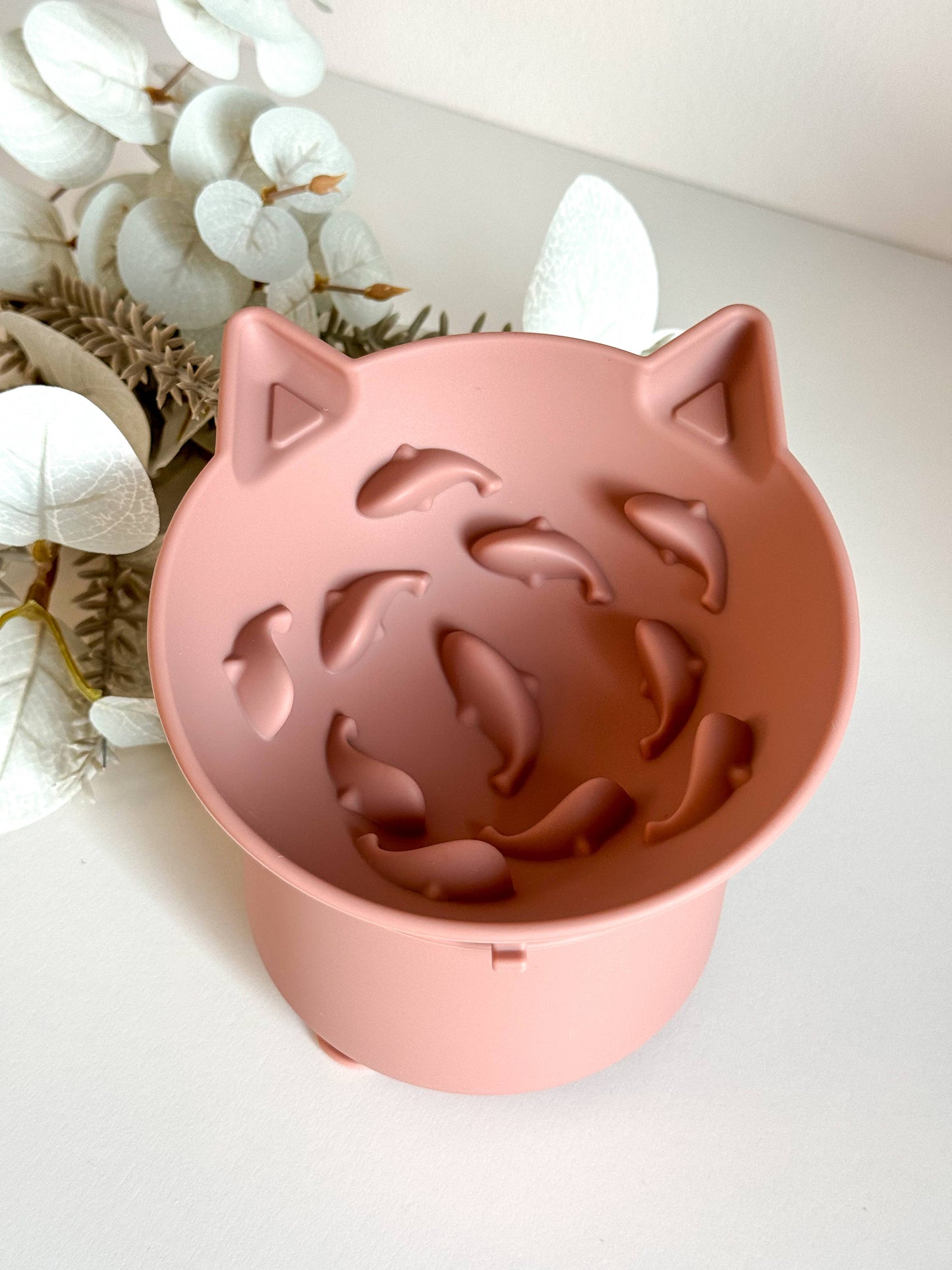 🐱 Gamelle anti-glouton “Cat” – Pour chats et petits chiens