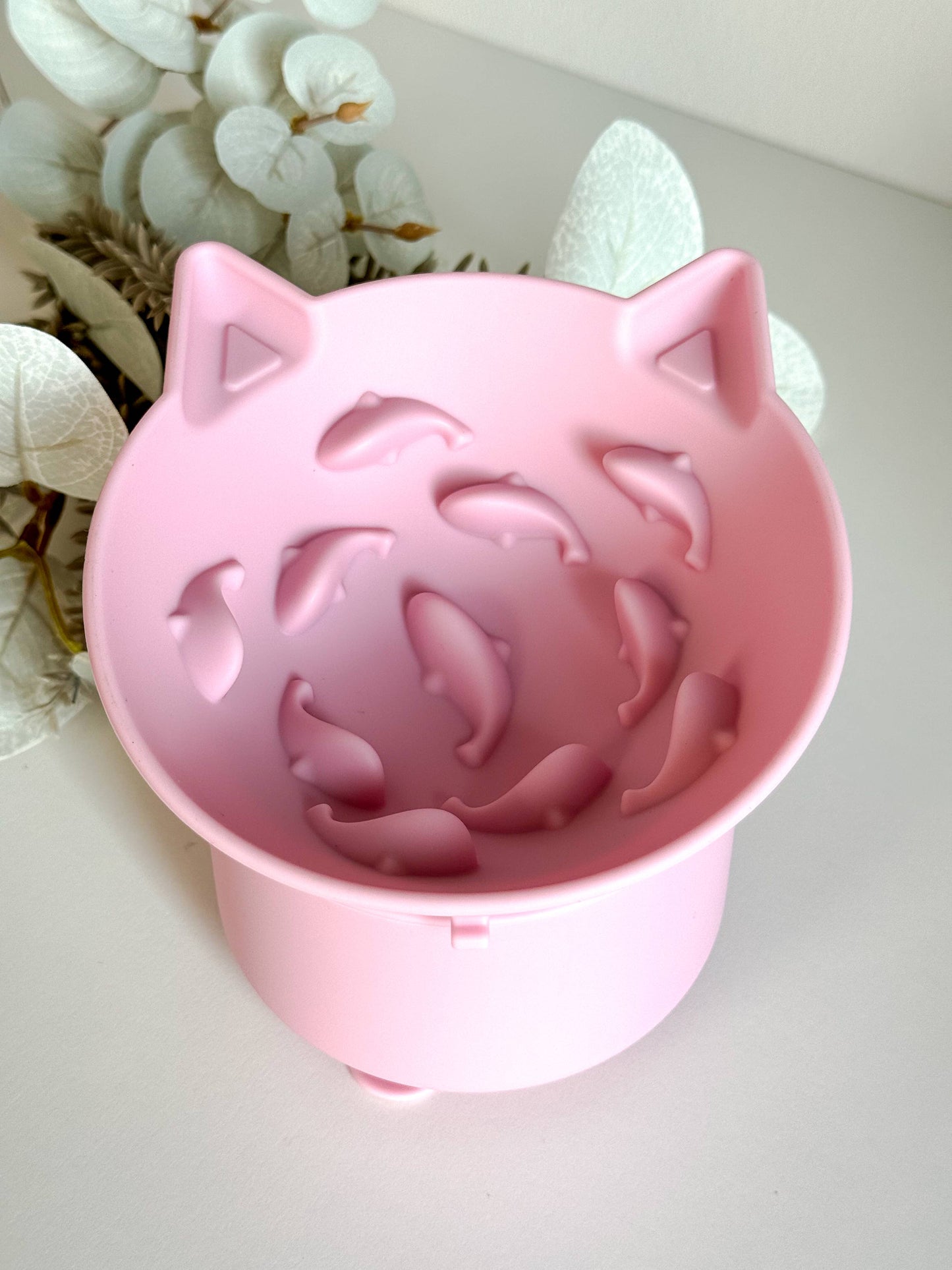 🐱 Gamelle anti-glouton “Cat” – Pour chats et petits chiens