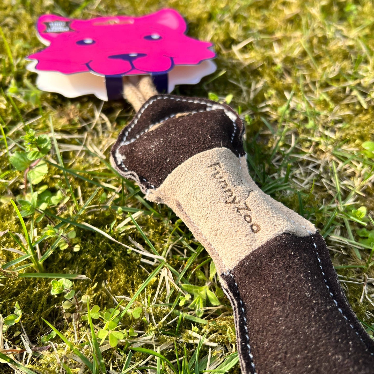 Serpent en daim - Jouet naturel pour chiens