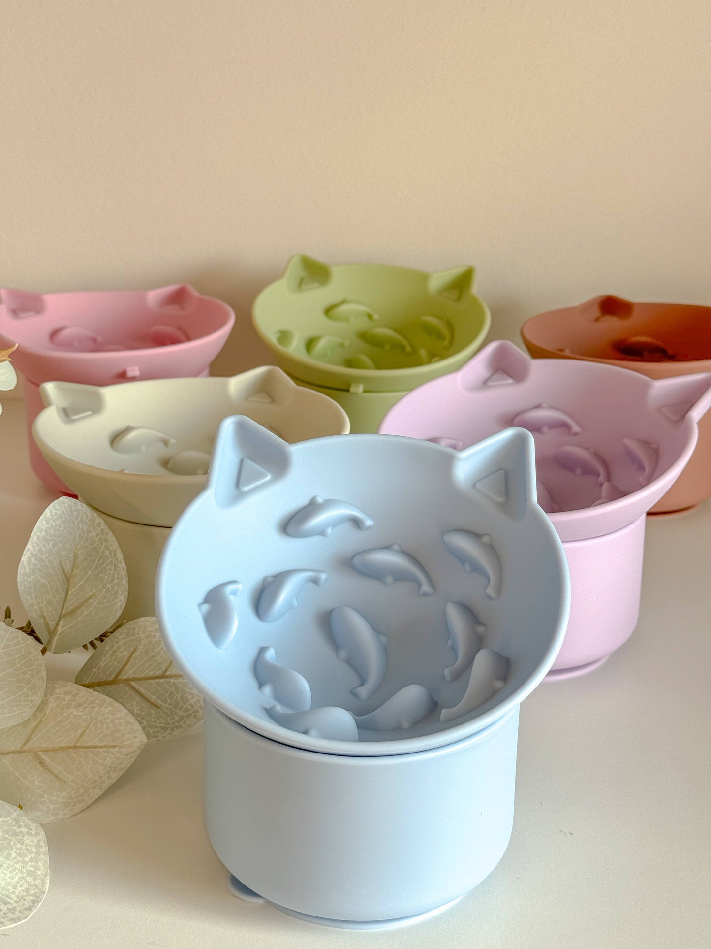 🐱 Gamelle anti-glouton “Cat” – Pour chats et petits chiens