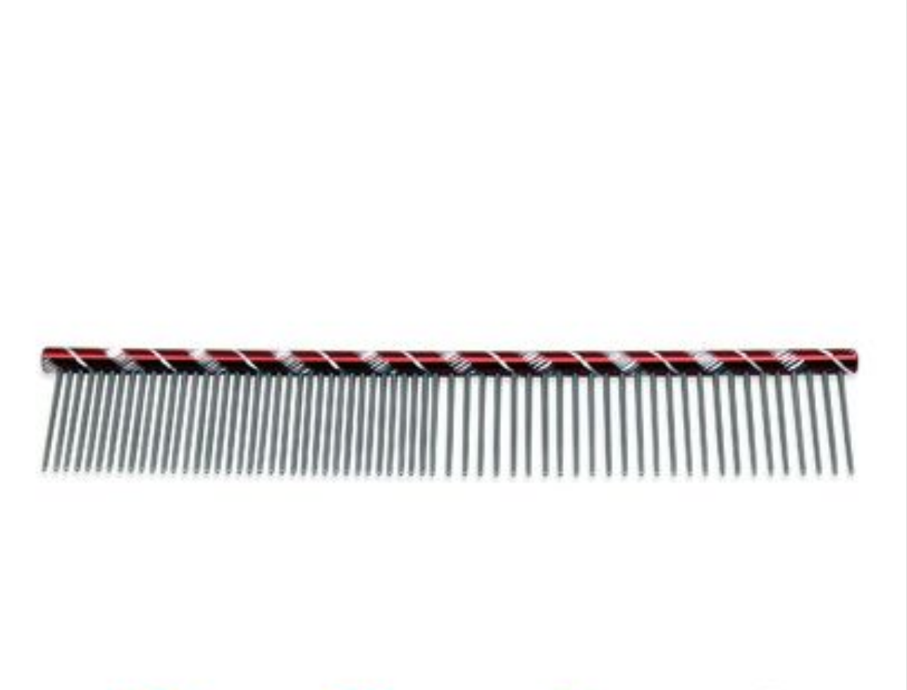 Peigne double en acier fantaisie