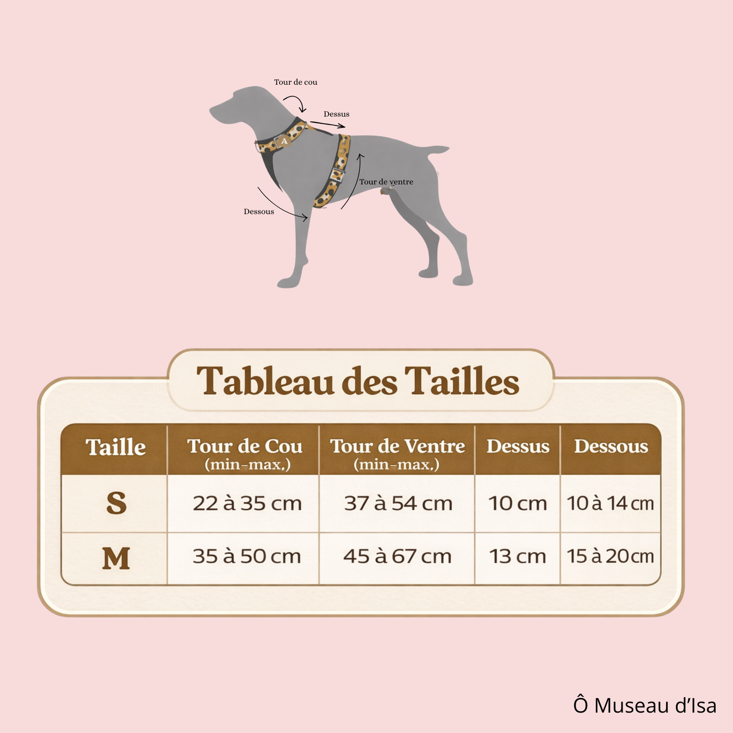 Harnais en tissu - Collection Léo Punch