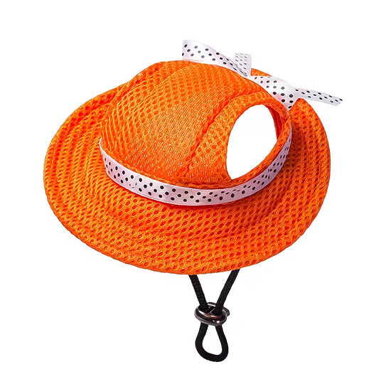 Chapeau de soleil respirant pour chien et chat