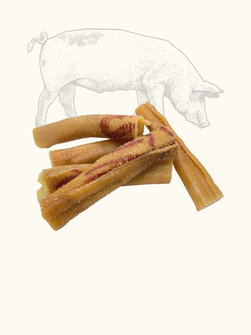 Peaux de cochon - mastication pour chien