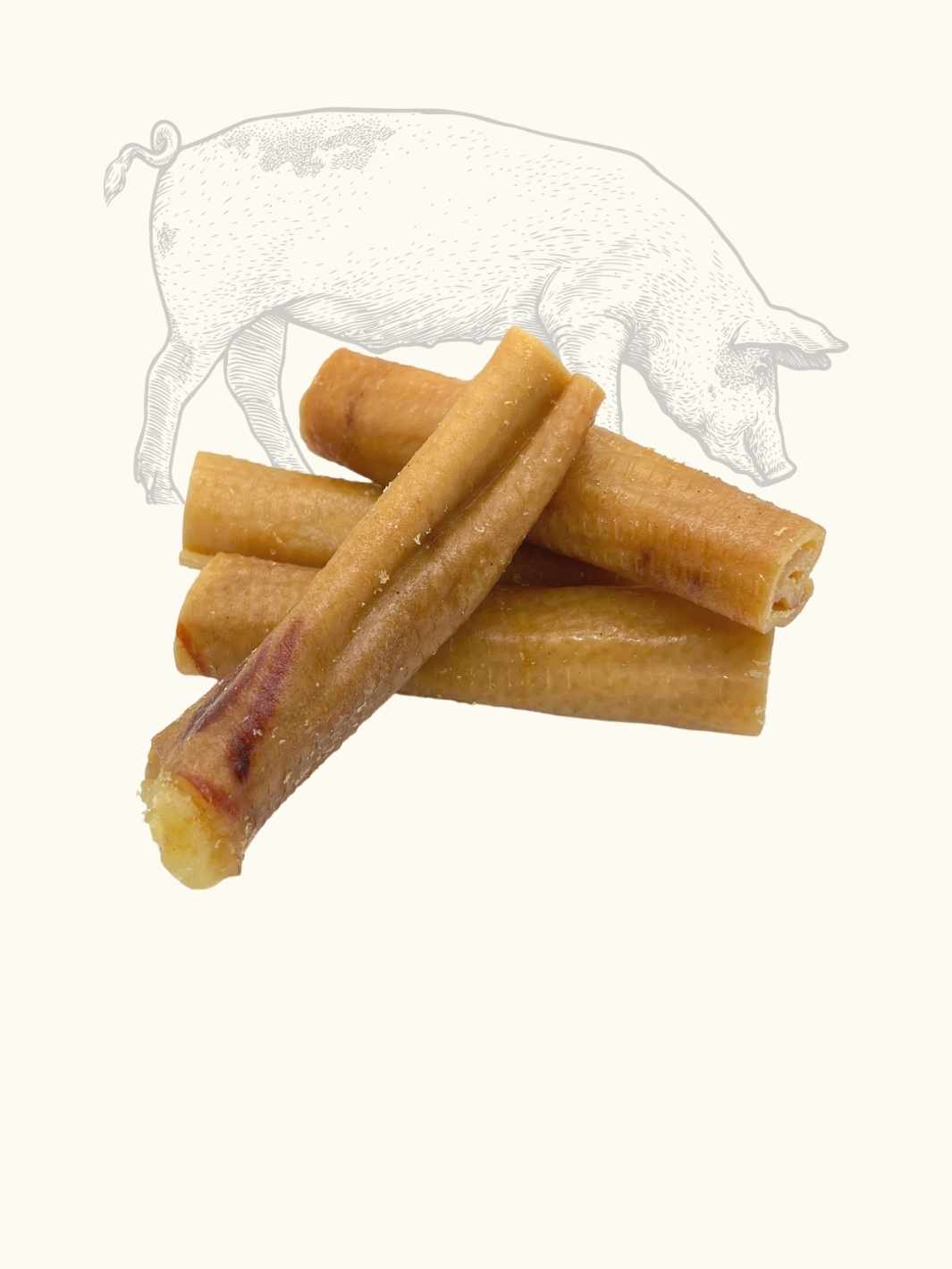 Peaux de cochon - mastication pour chien