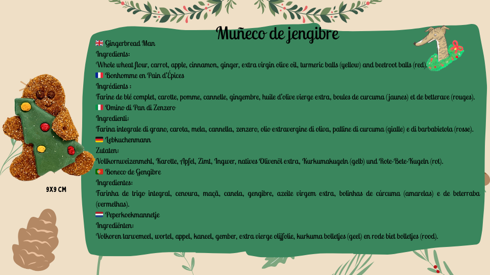 ⭐ Biscuits de Noël Artisanaux pour Chien – Vendus à l’unité