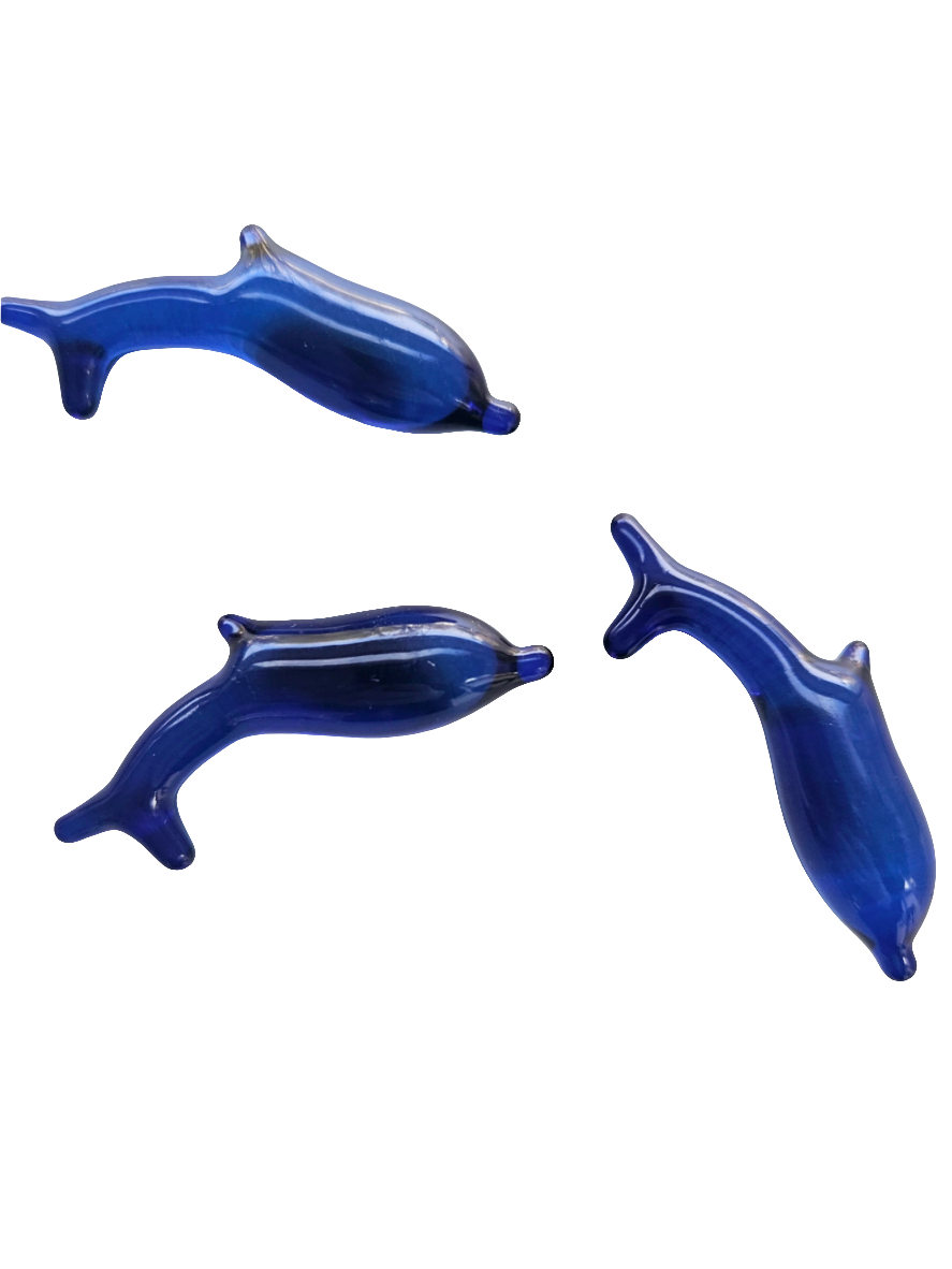Perle de bain Dauphin Marine